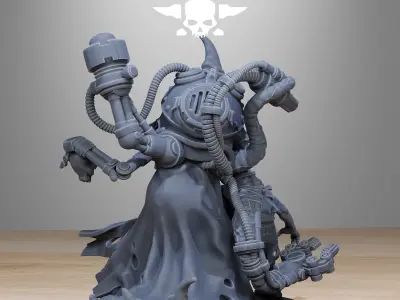 Scavenger Lotharius 3D print model