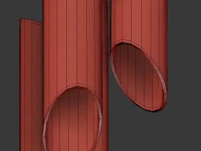 Signorini  Coco Bamboo Chandelier 3D model