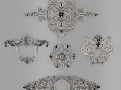 Trim Ornament 86  3D model