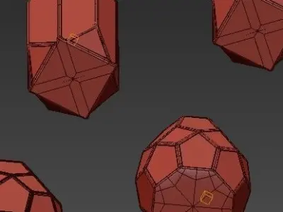 Shiraleah Copper Scala Lantern 3D model
