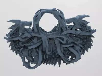 Ancient Ivy Heart 1 3D model