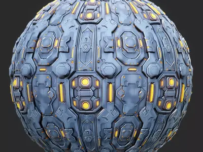  Sci-FI Seamless Texture  Texture