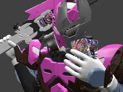 Kamen Rider Valvard 3D model