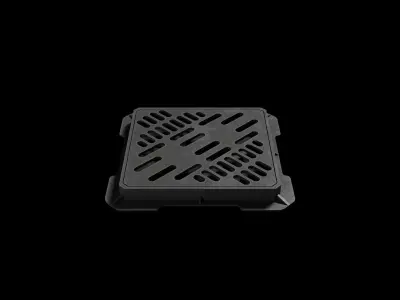 Manhole Low-poly 3D model