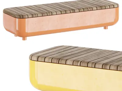 VESTRE STONES Bench 3D model