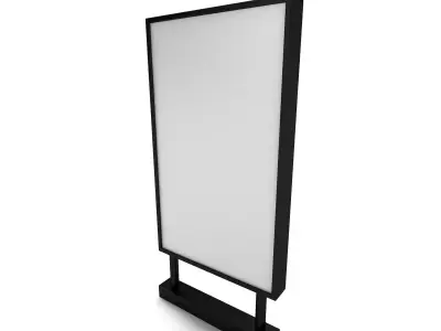 Street Billboard 3D model