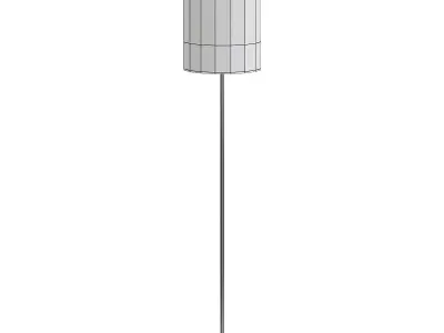 VIVIEN floor lamp with shade 3D model