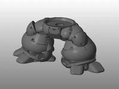 CHIBI-TECH SD - ANACONDA CHASSIS 3D print model