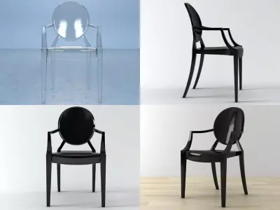 Louis Ghost 3D model