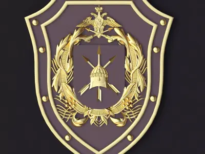 coat of arms 3D model