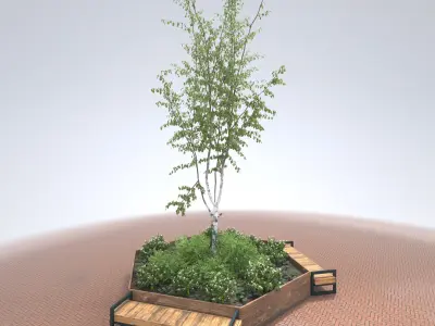 Archmodels vol 262 - city greenery sets 3D model