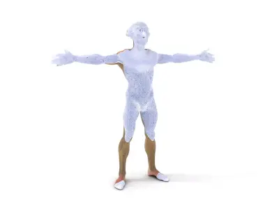 Detailed Alien Creature model pack Low-poly 3D model