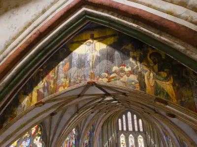 Gothic Nave Division Arches - ONLY  Low-poly 3D model