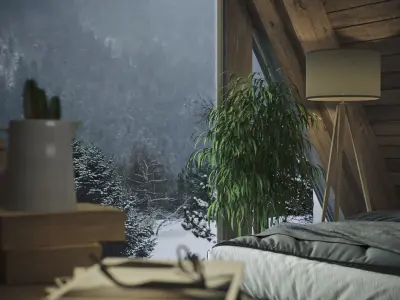 Dolomite Chalet 3D model