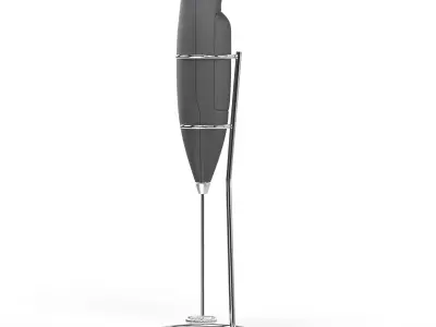 Milk Frother Model Low-poly 3D model