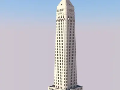 Foshay Tower 3D print model