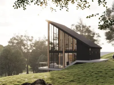 Modern Tiny House  3D model