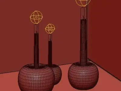 chest of drawers 50 3D model