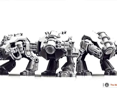 Tempest Legion Juggernaut 3D print model