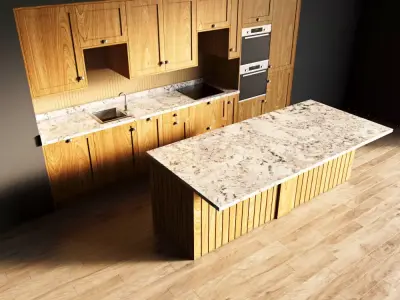 4-Kitchen4 texture 1 3D model