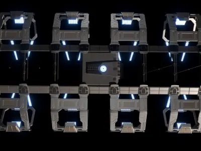 Nemesis Drydock 3D model