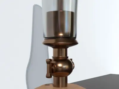 auora globe electrical lamp 3D model