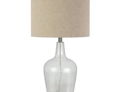 Jaran Silver Table Lamp 3D model