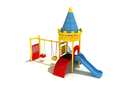  Polythene Kid Playpen 052 3D model