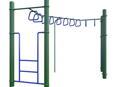 Monkey Bars-006 3D model