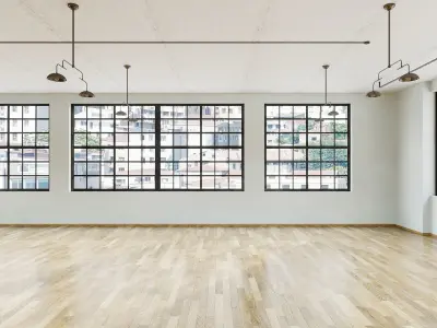 Empty interior 3D model