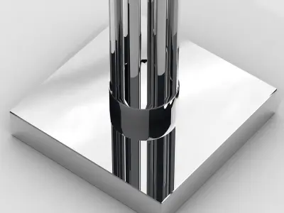 Retro lamp  M109 table light for cinema 4d Low-poly 3D model