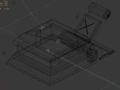 Mechanical-ground lamp 03 3D model