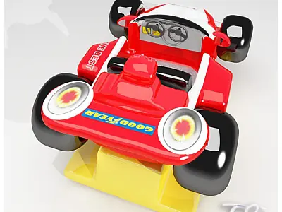 KIDDY RIDE F1 WORLD CHAMPION 3D model