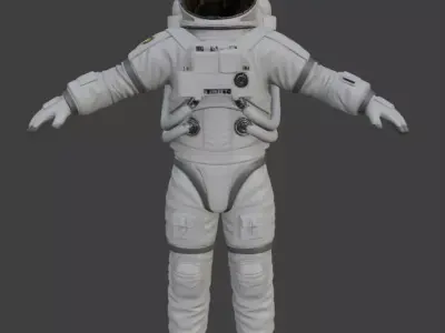 Astronaut Spacesuit 3D Model 3D model buy