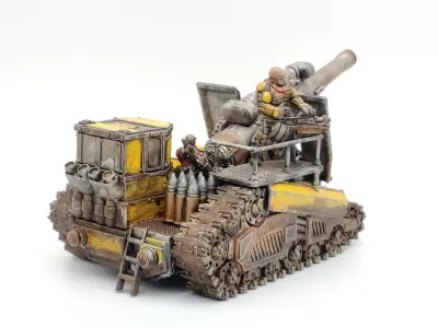 Cyberzerkers - Mobile Cannon Platform 3D print model