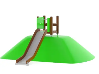 Lappset Embankmen Slide  3D model