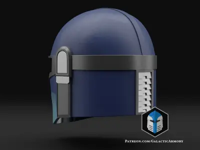 Mandalorian Child Helmet - 3D Print Files 3D print model