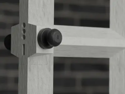 3d door Free 3D model