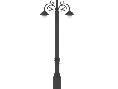 streetlight street lamp 3D model