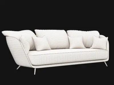 Modern sofa 3D model