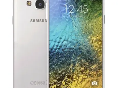 Samsung galaxy E5 white 3D model