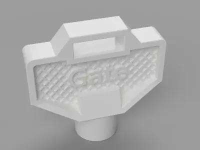 key for Gas or Gate 3D model