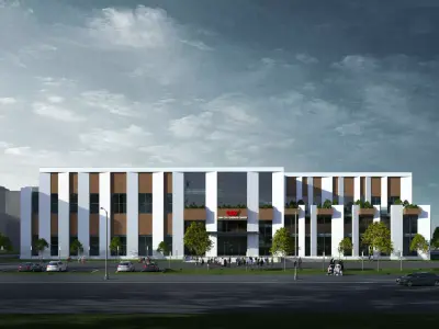 CGV Cinema Center 3D model
