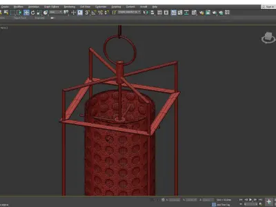 Esopus Pendant Low-poly 3D model