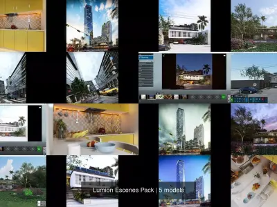 Lumion Escenes Pack