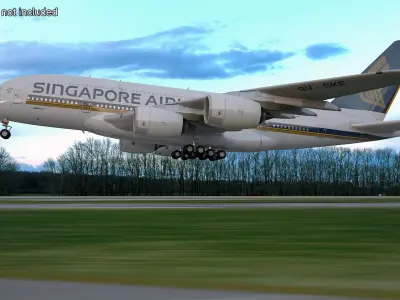  Singapore Airlines Airbus A380 