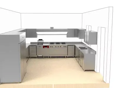 KITCHEN 59 3D model