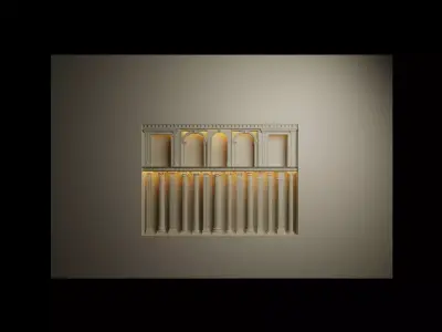 Classic Architectural Elements Pack Low-poly 3D model