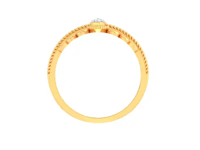  Women Crown Ring MTL 3dm STL OBJ FBX Details 3D print model get