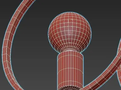 vele luce liberty 3D model